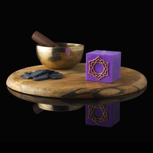 Chakra violet plateau